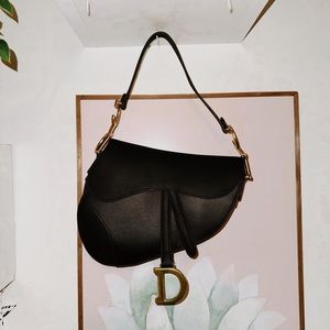 AUTHENTIC DIOR SADDLE BAG WITH STRAP BRAND NEW